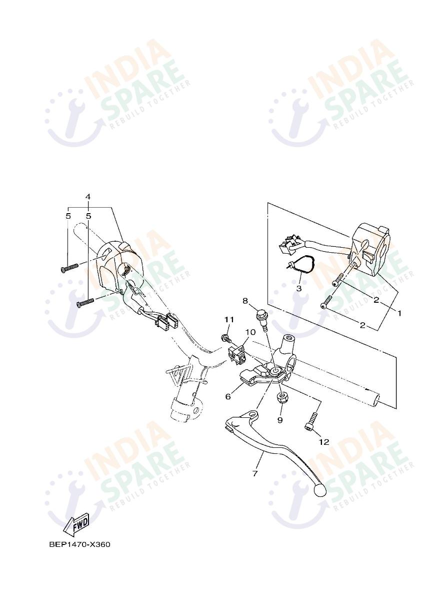 HANDLE SWITCH & LEVER